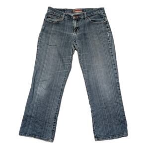 Z Cavaricci Women's Jean Size 9 , 32x30 Medium Wash Baggy Bootcut